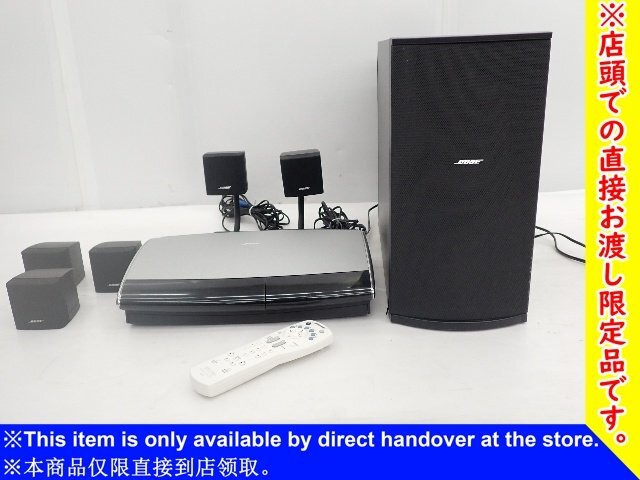 【名古屋市来店引取限定品】BOSE サラウンドシステム Lifestyle28DVD home entertainment system キューブスピーカー5個セット ▽ 6D6E6-1の画像1