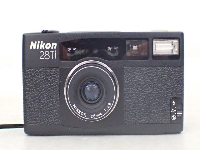 Nikon コンパクトフィルムカメラ 28Ti ソフトケース/元箱付き ニコン ▽ 6D863-9の画像2