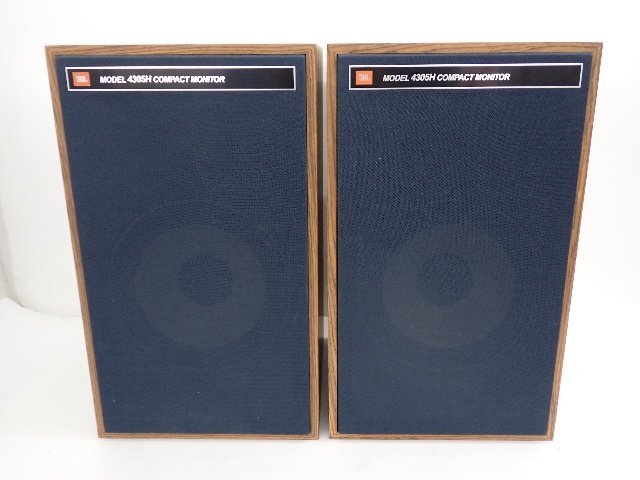 JBL ジェービーエル 2wayブックシェルフ型スピーカーシステム 4305H WX ペア ジムラン ∽ 6DB22-6の画像5