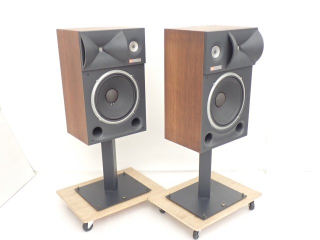 JBL 2WAYブックシェルフ型スピーカーシステム 4425MKII ペア + スタンド JS-50 配送/来店引取可 ジェービーエル ◆ 6DB04-3_画像3