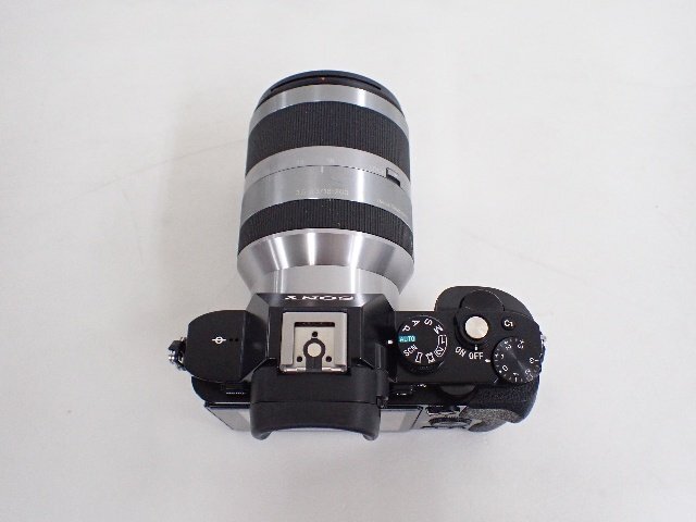 SONY ソニー α7R/ILCE-7R ミラーレス一眼カメラ ボディ E 3.5-6.3/18-200 OSS/SEL18200 レンズセット ∴ 6DC88-6の画像4