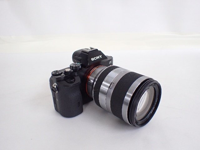 SONY ソニー α7R/ILCE-7R ミラーレス一眼カメラ ボディ E 3.5-6.3/18-200 OSS/SEL18200 レンズセット ∴ 6DC88-6の画像2