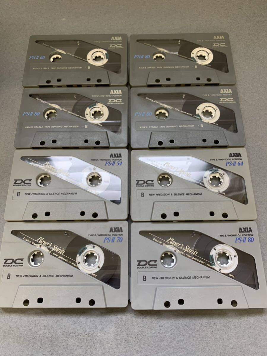 中古 カセットテープ AXIA アクシア PS-II 8本セット|Yahoo 中古 カセットテープ AXIA アクシア PS-II 8本セット|Yahoo