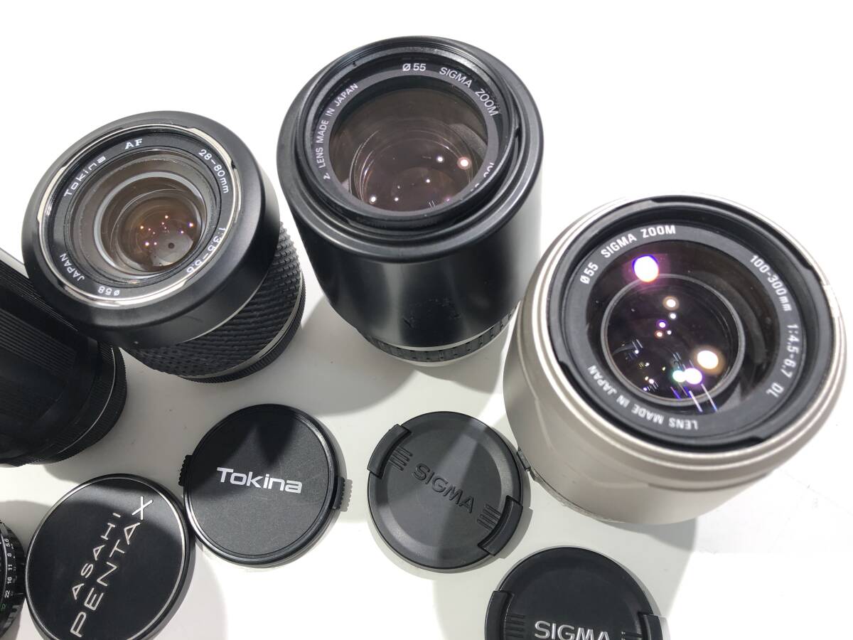 1円スタート ジャンク品 カメラ レンズ まとめ売り kenko tokina SIGMA PENTAX MINOLTA TAMRON 撮影 写真_画像6