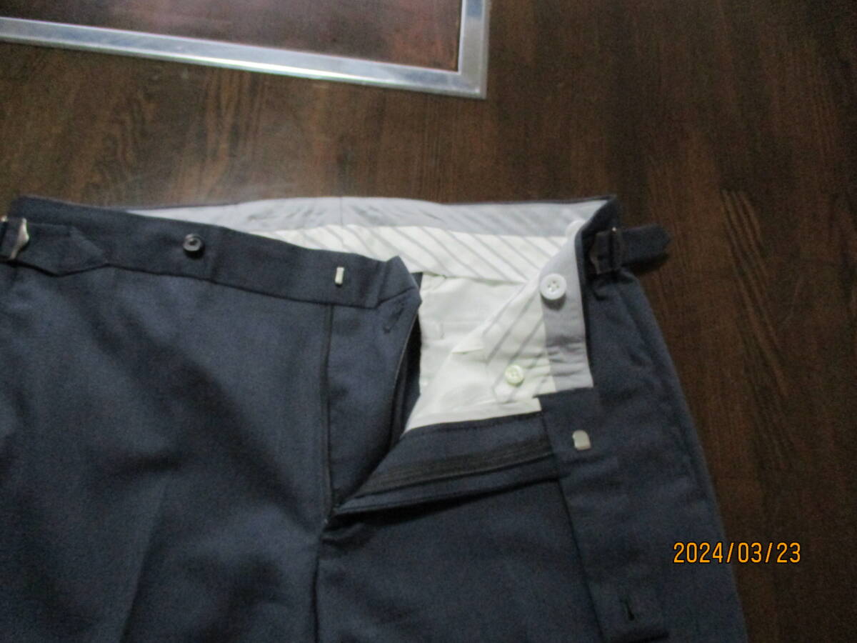 . large land rare blue gray tuxedo size A6( pants correcting equipped AB6 corresponding )