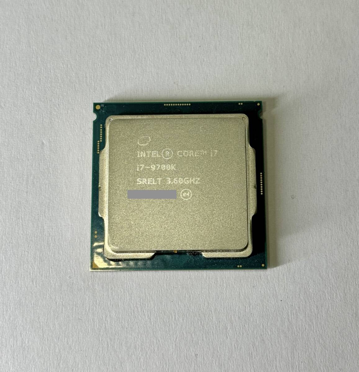 Intel Core i7-9700K LGA1151 3.6GHz 8コア 8スレッド TDP95W (1)_画像1
