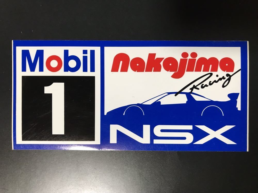 1998 JGTC ホンダ モービル１ ナカジマレーシング Mobil1 NSX ステッカー スーパーGT NSX タイプR TYPE-R_画像1