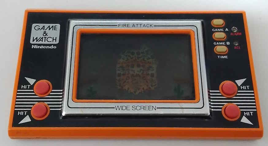  Game & Watch / fire attack / operation verification ending / FIRE ATTACK / Junk 