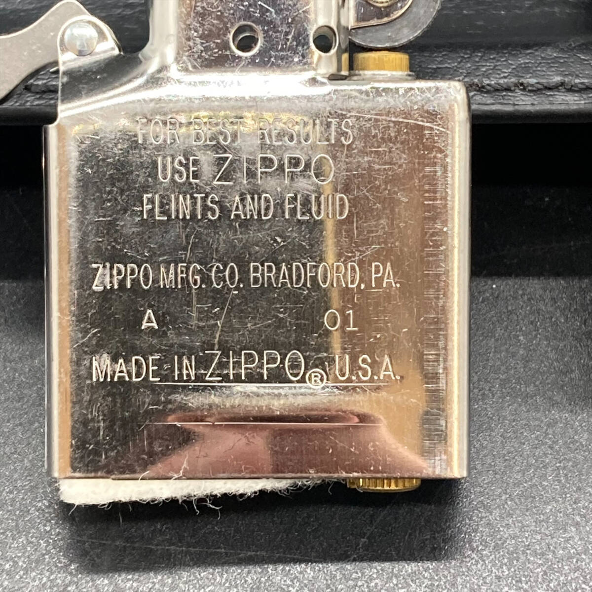 #7286　Zippo　ジッポー　MILD　SEVEN　マイルドセブン　1941　レプリカ　2032695　2001年　オイルライター　未使用品_画像5