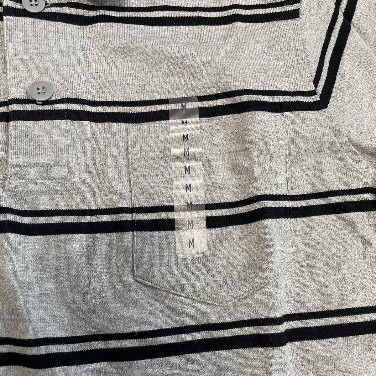 old uniqlo 紺タグ 90s テンジクボーダーポロ 長袖 Mサイズ old uniqlo 紺タグ 90s テンジクボーダーポロ 長袖 Mサイズ