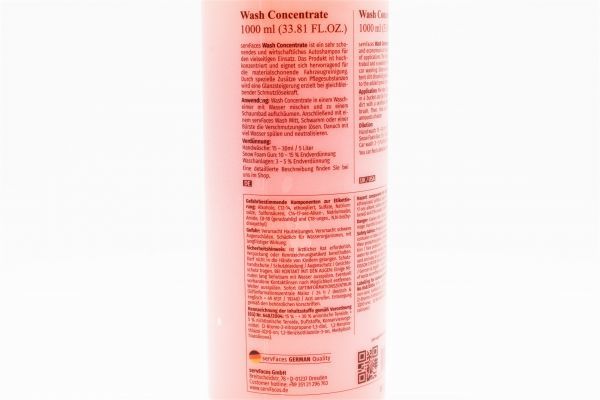 ServFaces Wash Concentrate 1L (ウォッシュ コンセントレイト 1L)