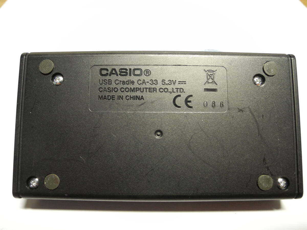 CASIO USB Cradle CA-33 【EX-Z1000】に使用、中古 動作品_画像3