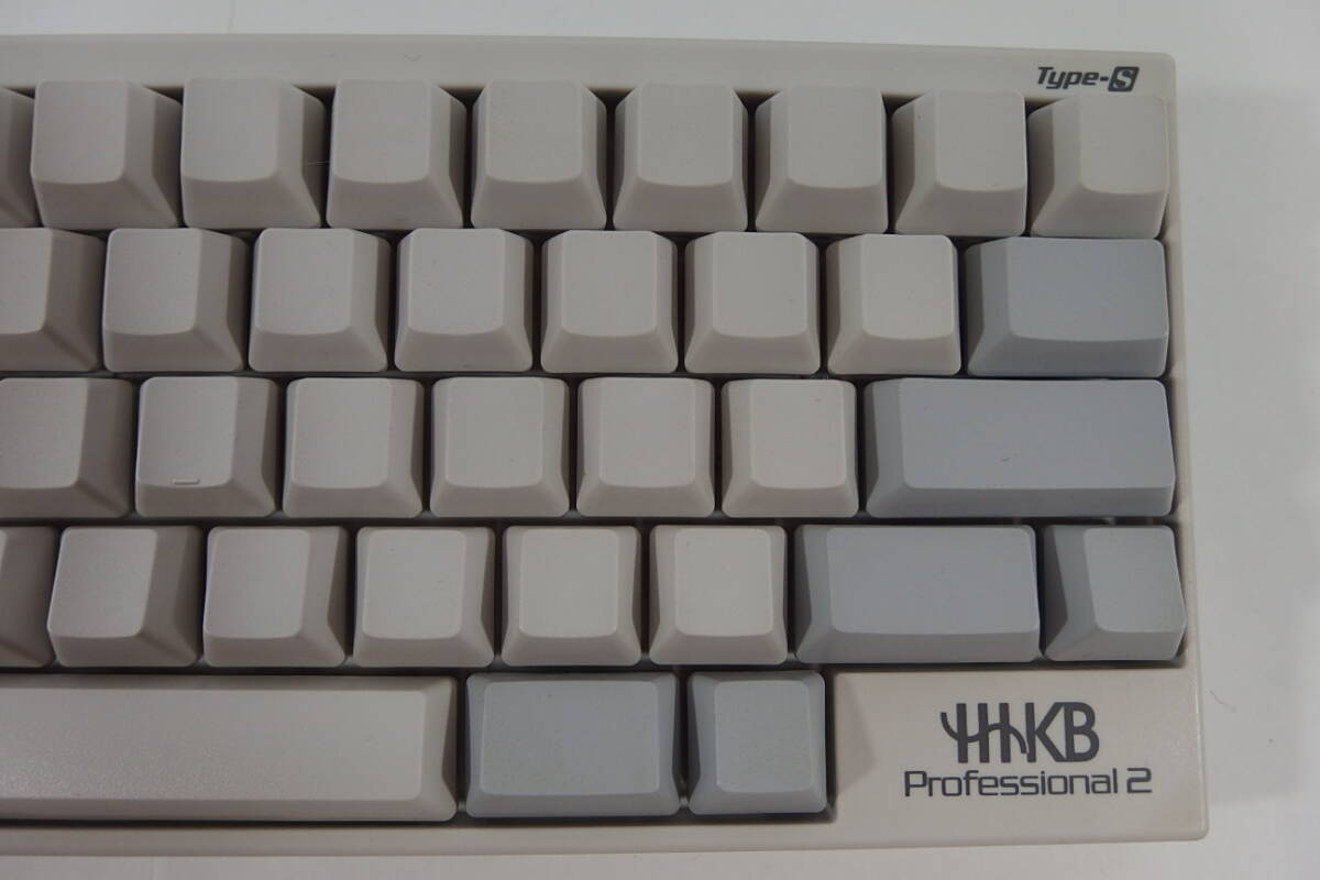 ◆極美品 HHKB Professional2 Type-S 白 無刻印 英語配列 PD-KB400WNS_画像3