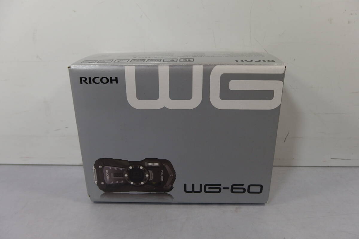 * не использовался RICOH( Ricoh ) водонепроницаемый / пыленепроницаемый / ударопрочный / выдерживающий холод цифровая камера WG-60 красный анимация / микроскоп / подводный / время laps/ собственный ./ строительные работы / мощный стабилизация изображения 