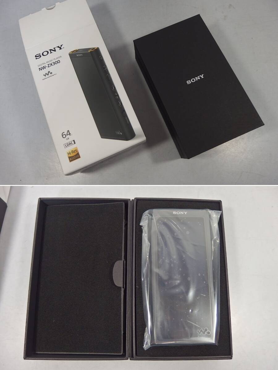 ◆未使用 SONY(ソニー) ハイレゾ ウォークマン ZXシリーズ 64GB NW-ZX300 ブラック ハイエンドデジタルオーディオ MP3プレーヤー_画像3