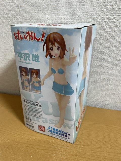 【中古美品】けいおん 平沢唯 BEACH QUEENS (1/10 ウェーブ) 合宿での唯_画像2