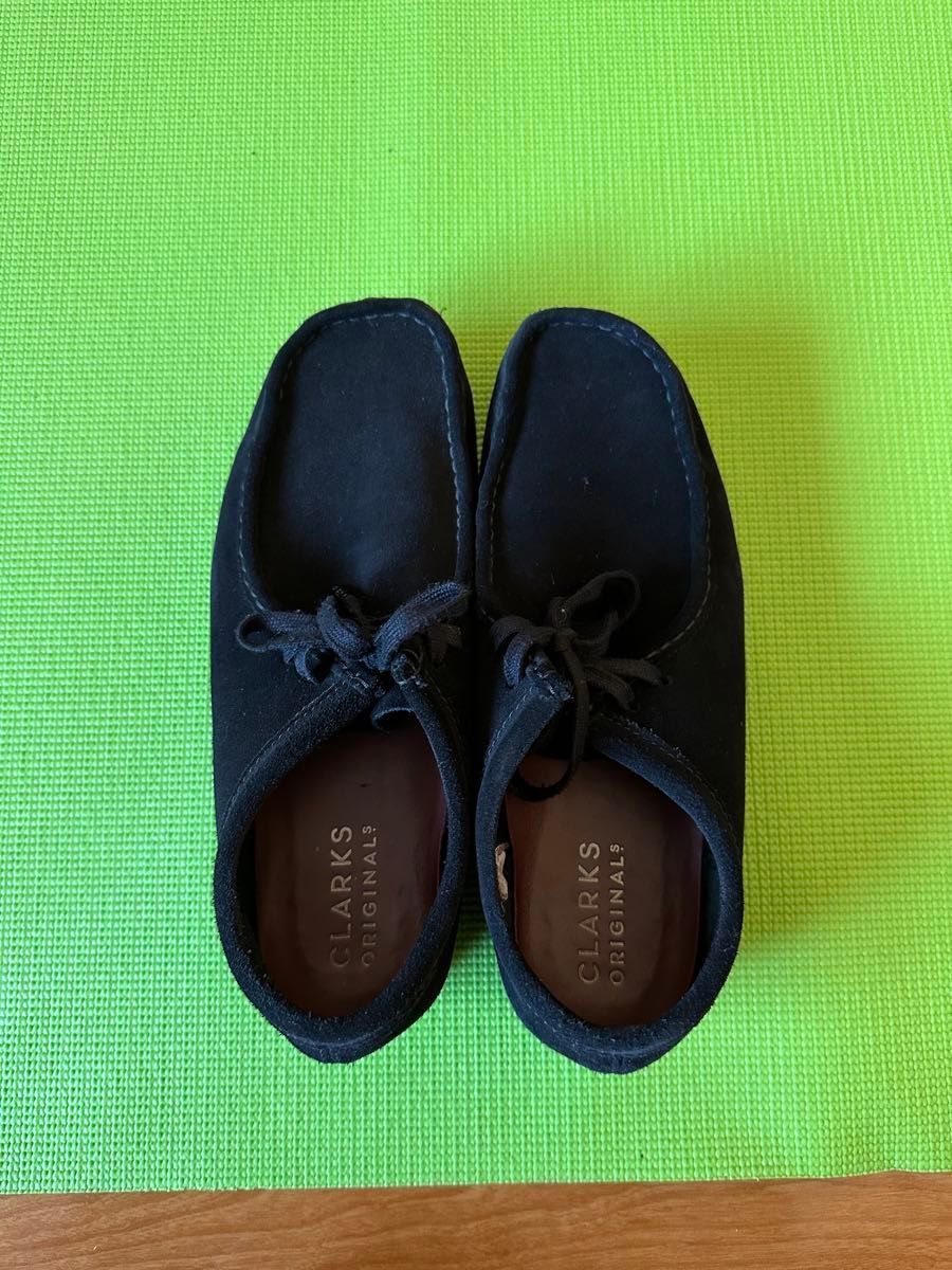 Clarks ワラビー ブラック