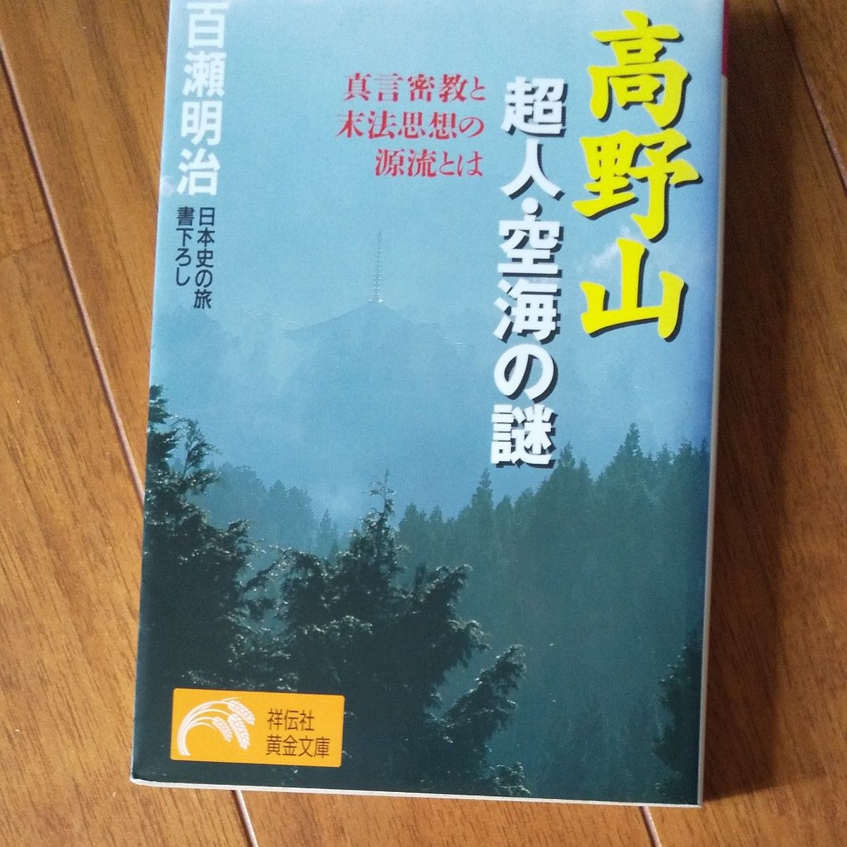 高野山超人・空海の謎　真言密教と末法思想の源流とは （祥伝社文庫　日本史の旅） 百瀬明治／著