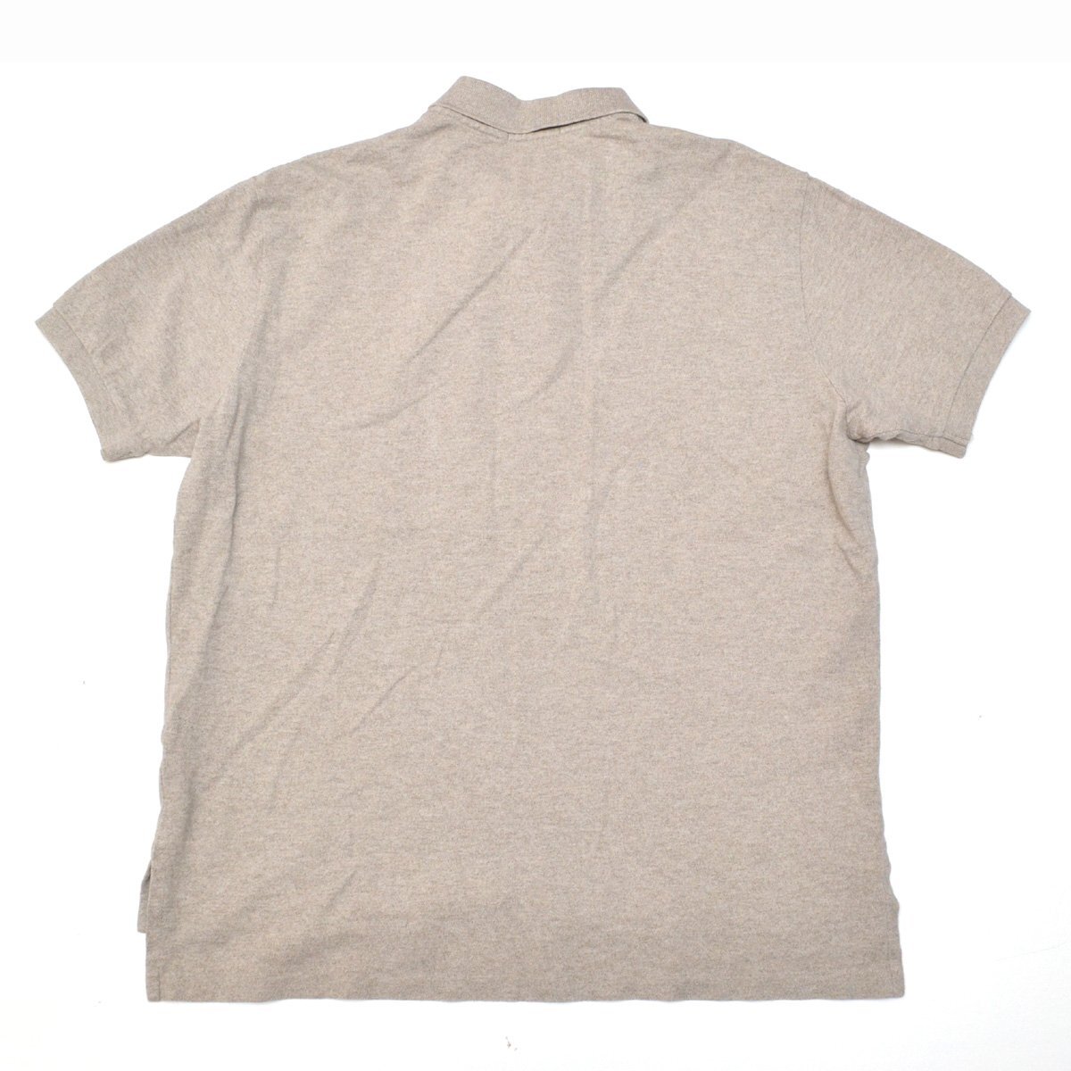 POLO RALPH LAUREN ポロラルフローレン カノコポロシャツ ブラウンポニー刺繍 半袖 トップス XLサイズ メンズ M790415の画像2