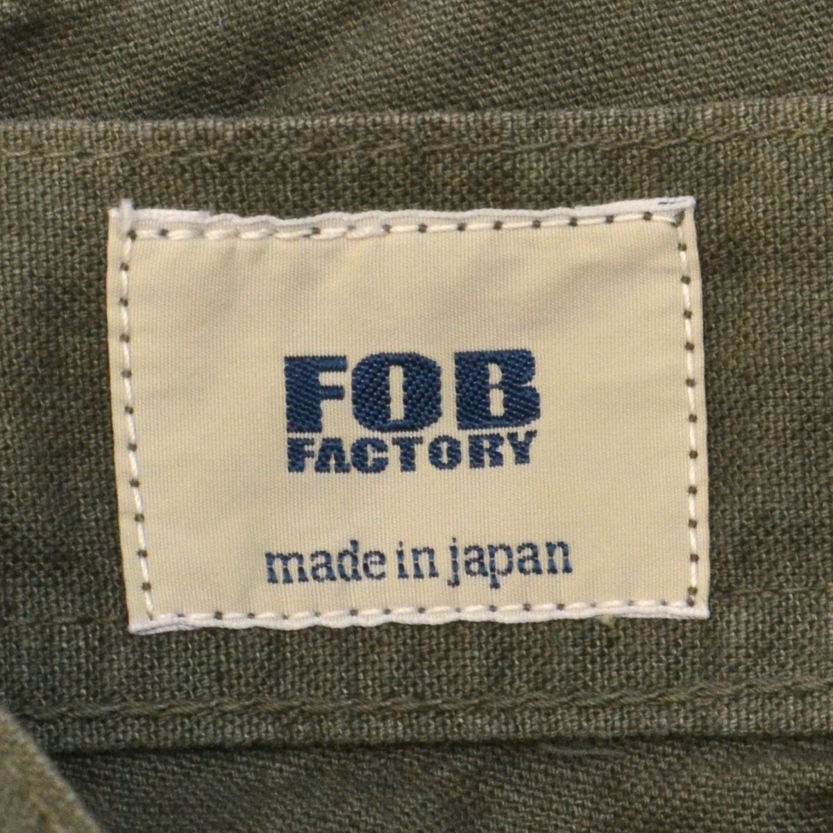 定価14080円 FOB FACTORY エフオービーファクトリー OFFICER BUSH SHORTS ブッシュショーツ F4146 Sサイズ メンズ M809018_画像3