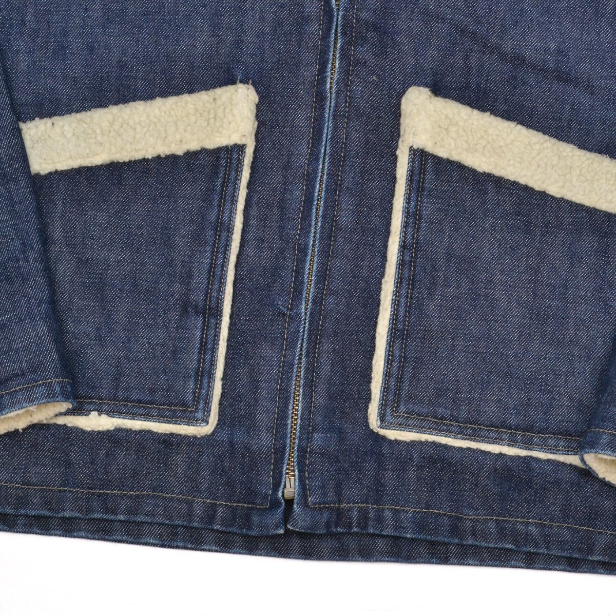 Levi's RED TAB リーバイスレッドタブ 内ボア フーデッドデニムボアブルゾン ジャケット Mサイズ メンズ M746116_画像5