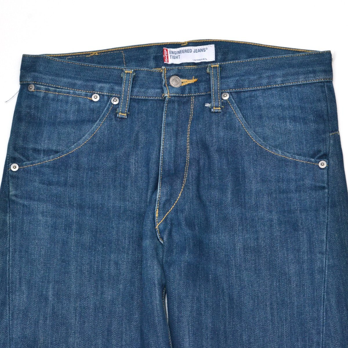 Levi's ENGINEERED リーバイスエンジニアード 立体裁断 デニムパンツ 02年 W31 メンズ M719420の画像4