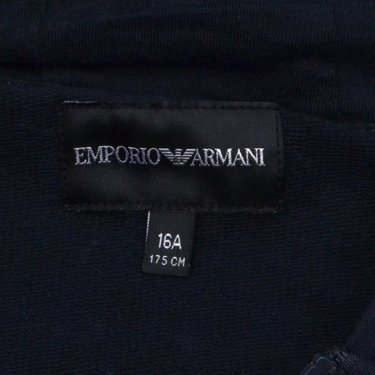 EMPORIO ARMANI エンポリオアルマーニ ロゴジップスウェットパーカー 16A メンズ 2019ｓｓ トップス M837943の画像3