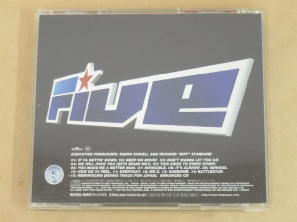  музыка CD FIVE / Inbincible / BVCP-21097