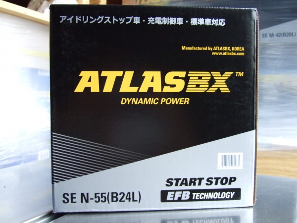 新品バッテリー N-55 ( 46B24L 55B24L 60B24L 65B24L 70B24L 75B24L 80B24L サイズ ) 互換 交換 カーバッテリー アイドリングストップ 対応_正規品 満充電 即日発送 在庫有