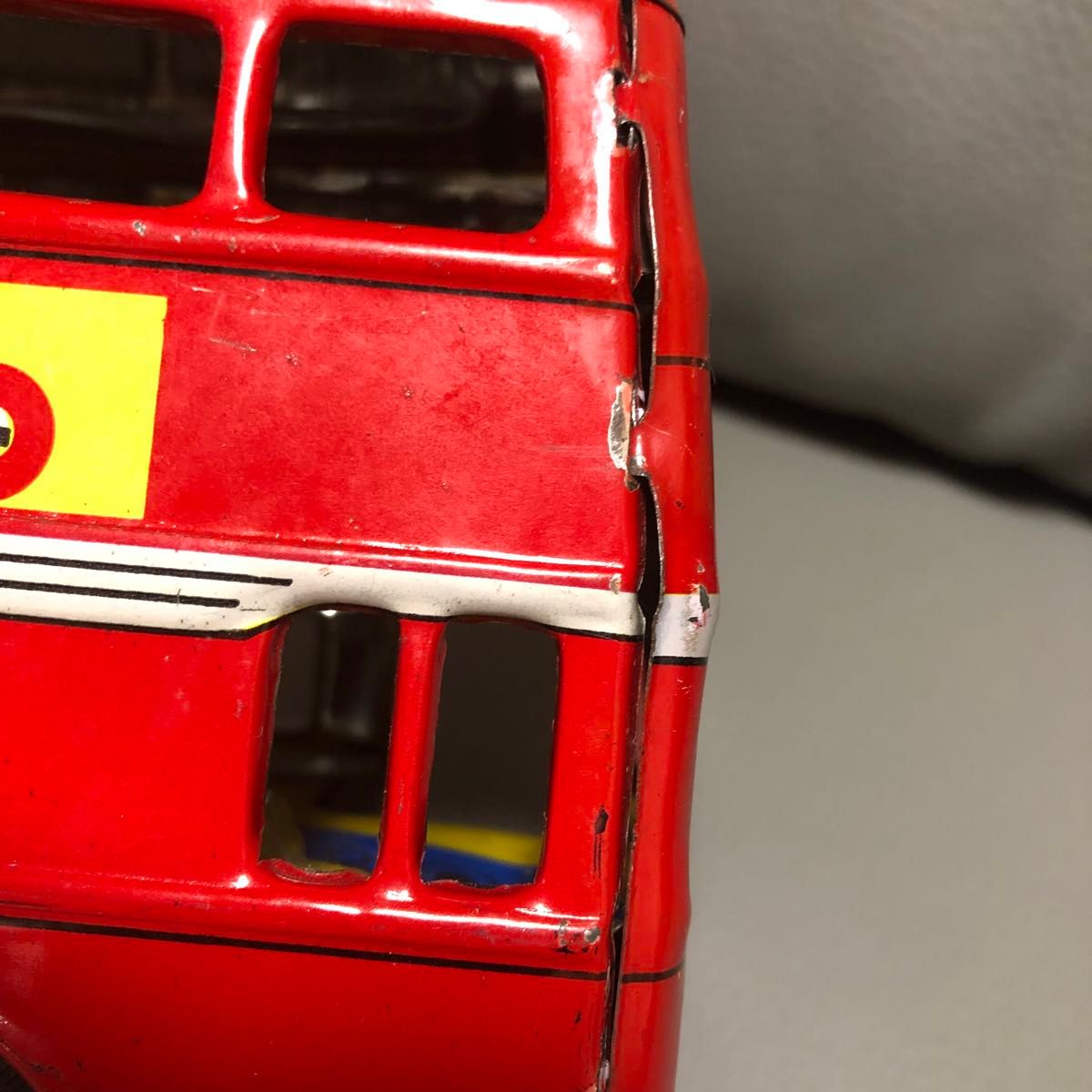 ブリキ　おもちゃ　ダブルデッカー　ロンドン　二階建てバス ロンドンバス ブリキ