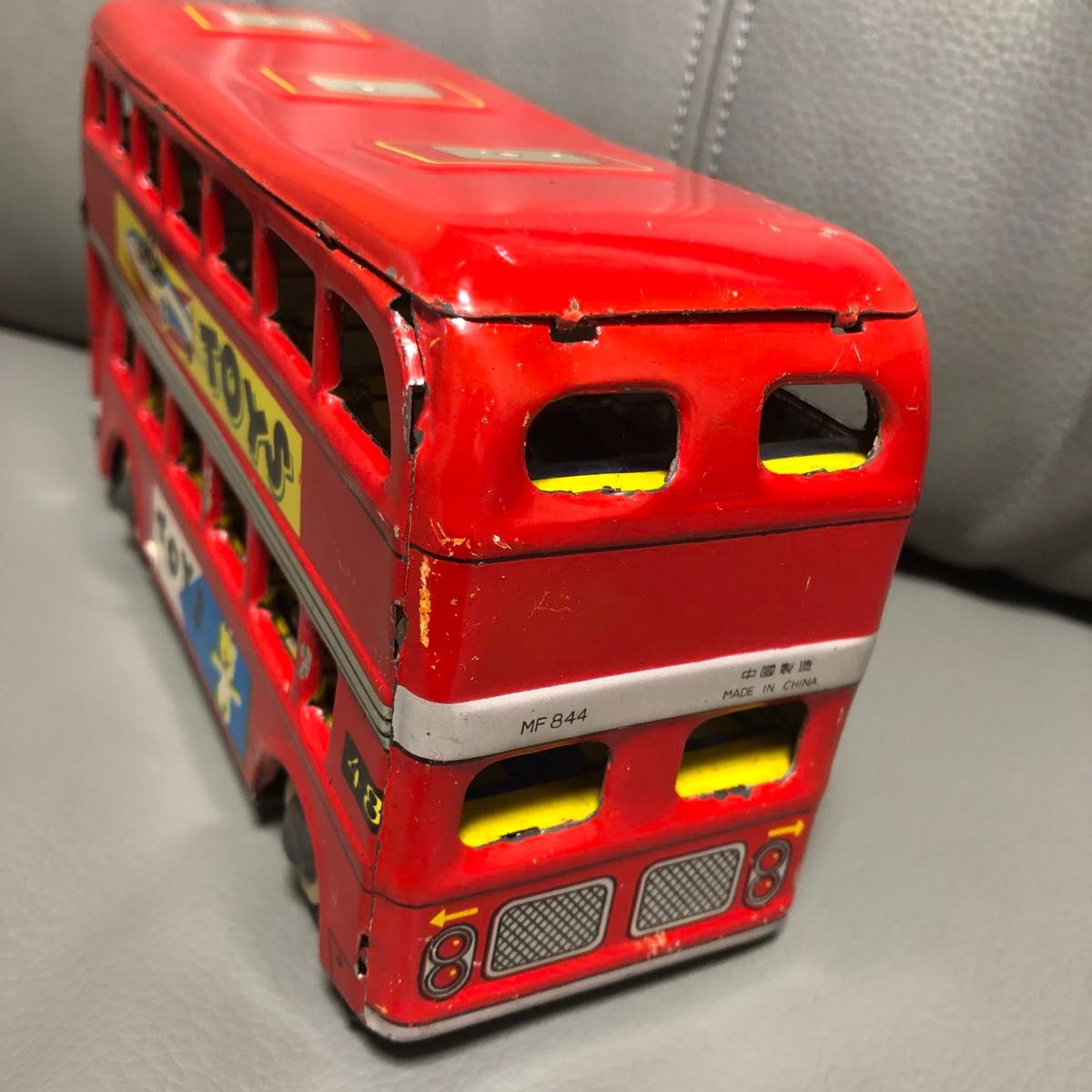 ブリキ　おもちゃ　ダブルデッカー　ロンドン　二階建てバス ロンドンバス ブリキ