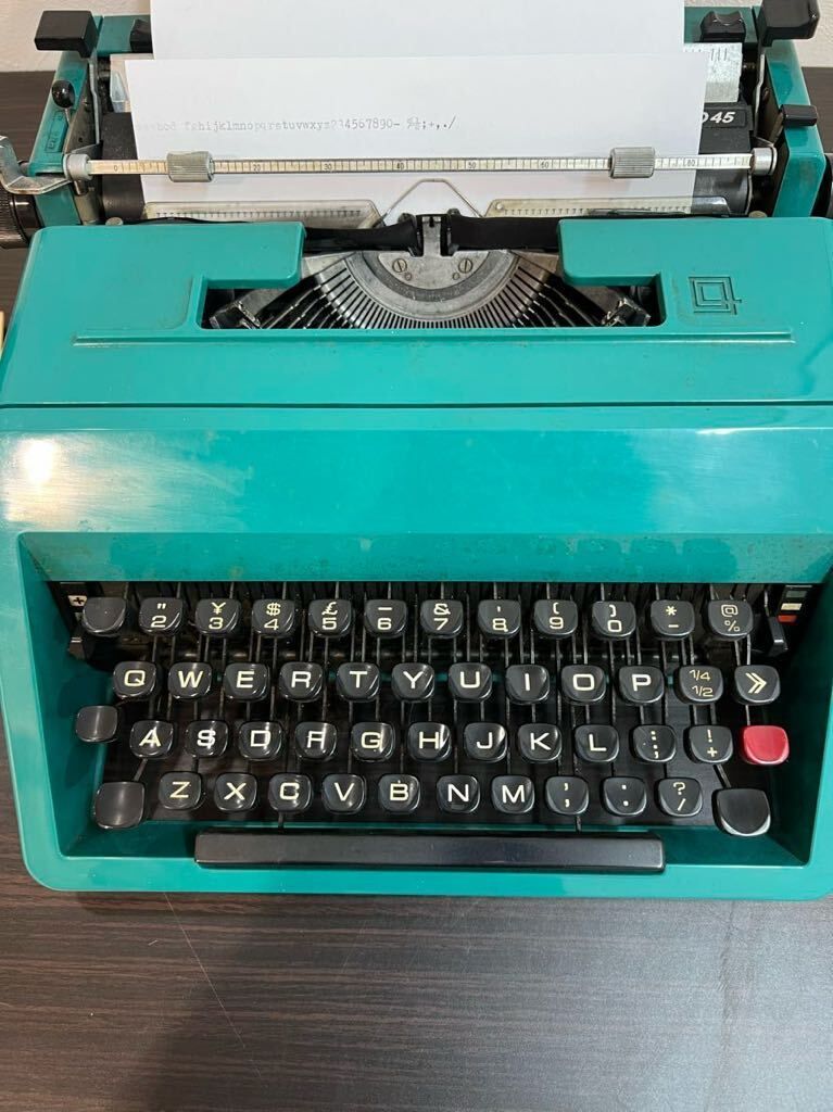 olivetti タイプライター アンティーク オリベッティ ヴィンテージ レトロ STUDIO45の画像3