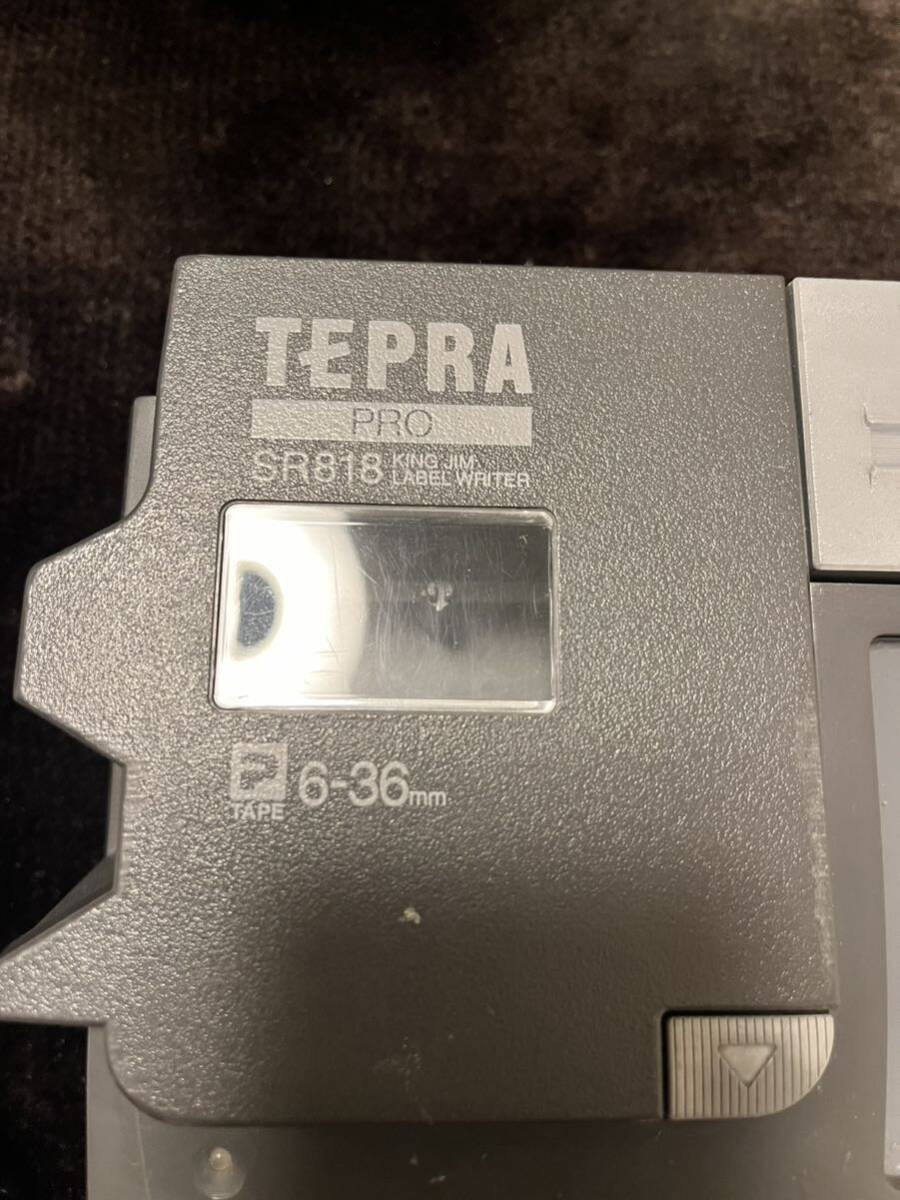 テプラPRO SR818の画像4