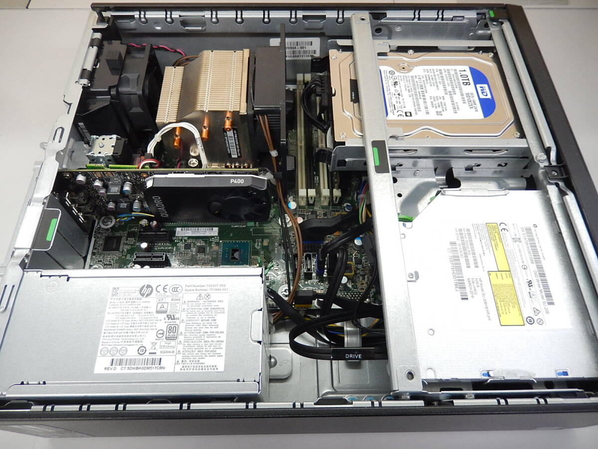 HP Z240 SFF Workstation 本体 (Xeon E3-1225 v5/ 4GB / 1TB / Quadro P400)の画像7