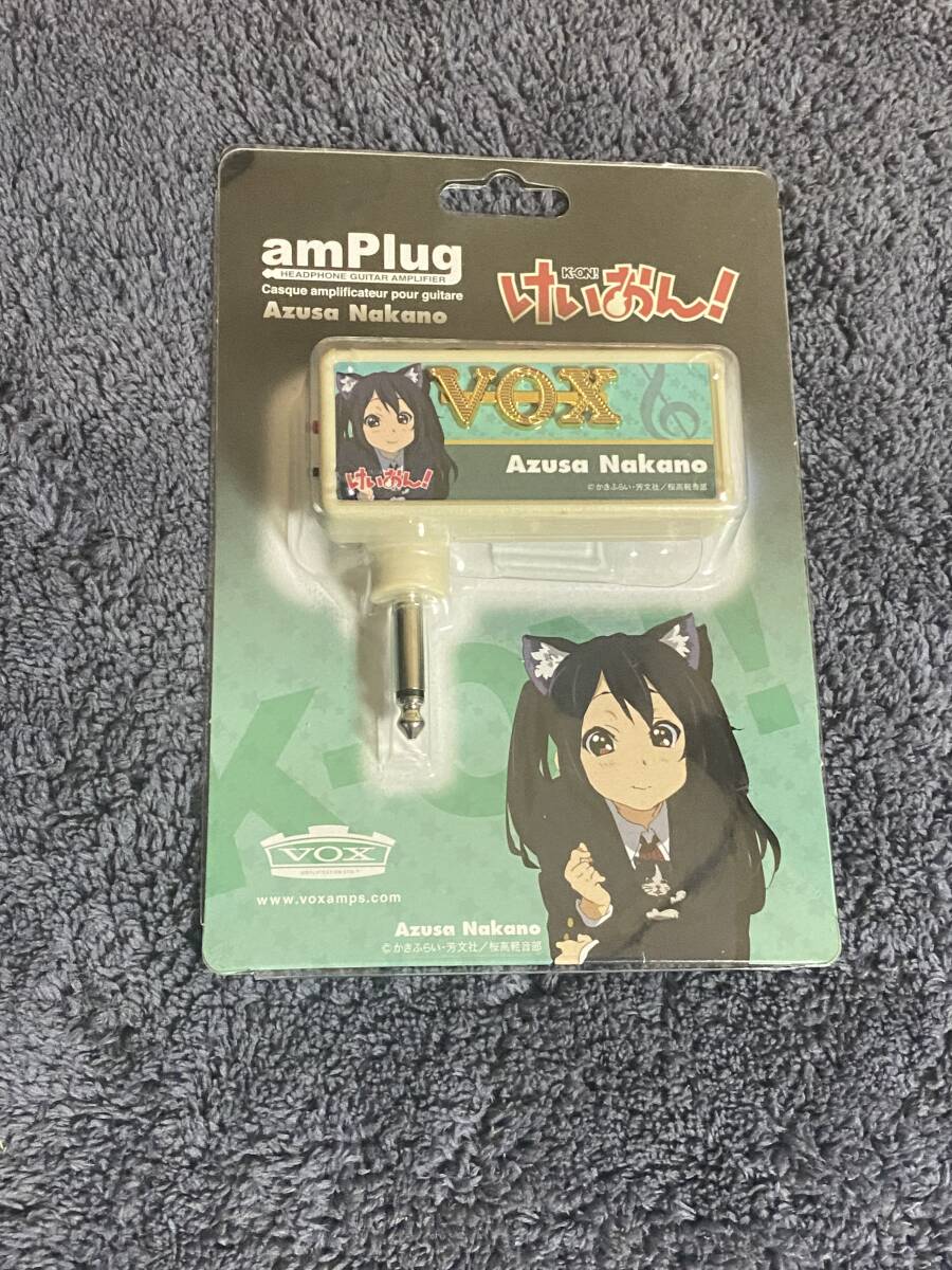 中野梓 モデル ヘッドフォンアンプ amPlug けいおん! あずにゃん VOX_画像1