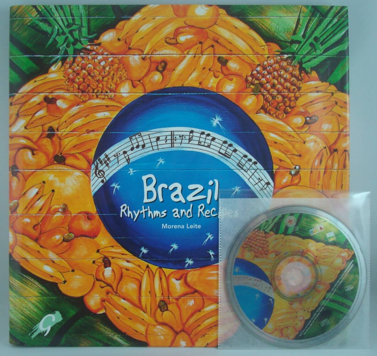  foreign book Brazil Rhythms and Recipes CD attaching Mariana Aydar Mali a-na* I Dahl Brazil. rhythm . recipe cooking music large book