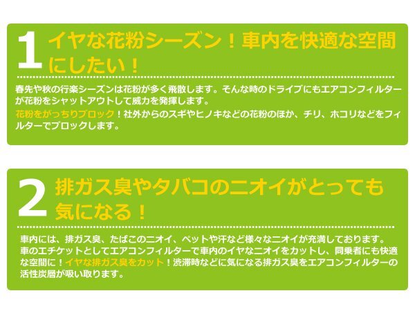 メール便送料無料 エアコンフィルター ムーヴ 前期 LA100/LA110S 88568-B2030 互換品 クリーンフィルター 脱臭 エアフィルタ 自動車用_画像3