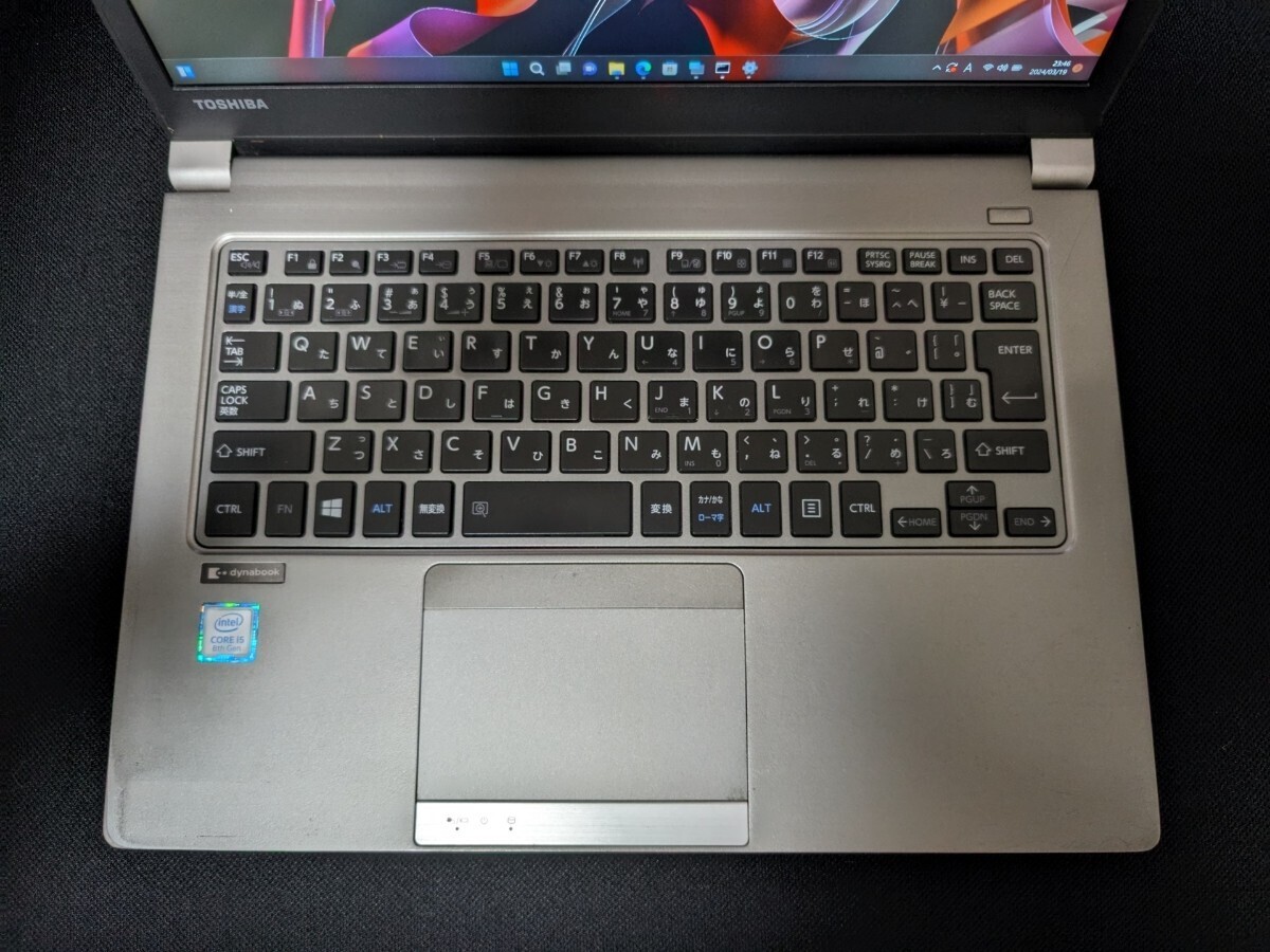 TOSHIBA Dynabook R63/m i5-8250U 8GB 256GB FULLHDの画像2