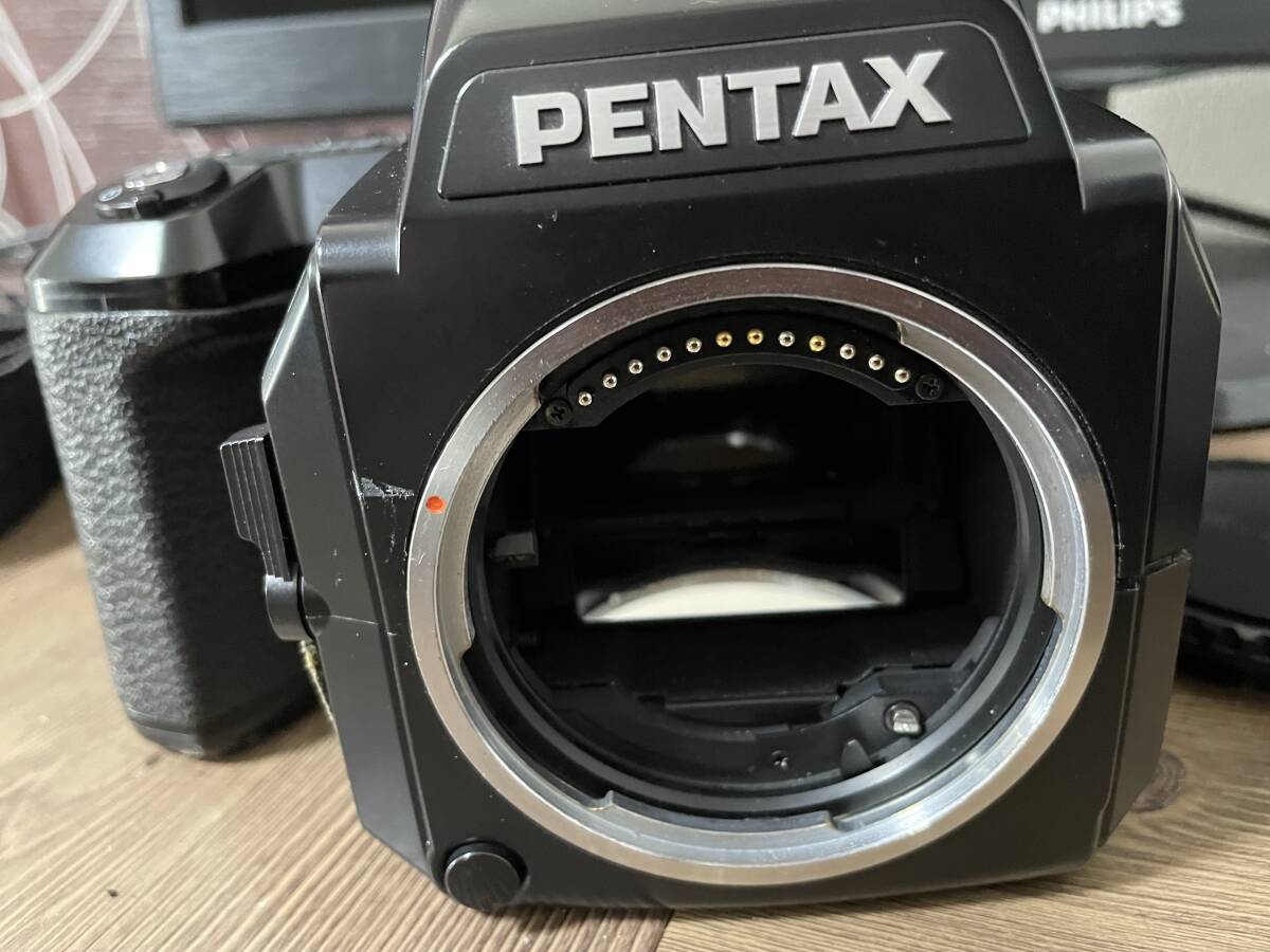 PENTAX　645N　　ストラップ　キャップ付　　 ペンタックス　645 N_画像7