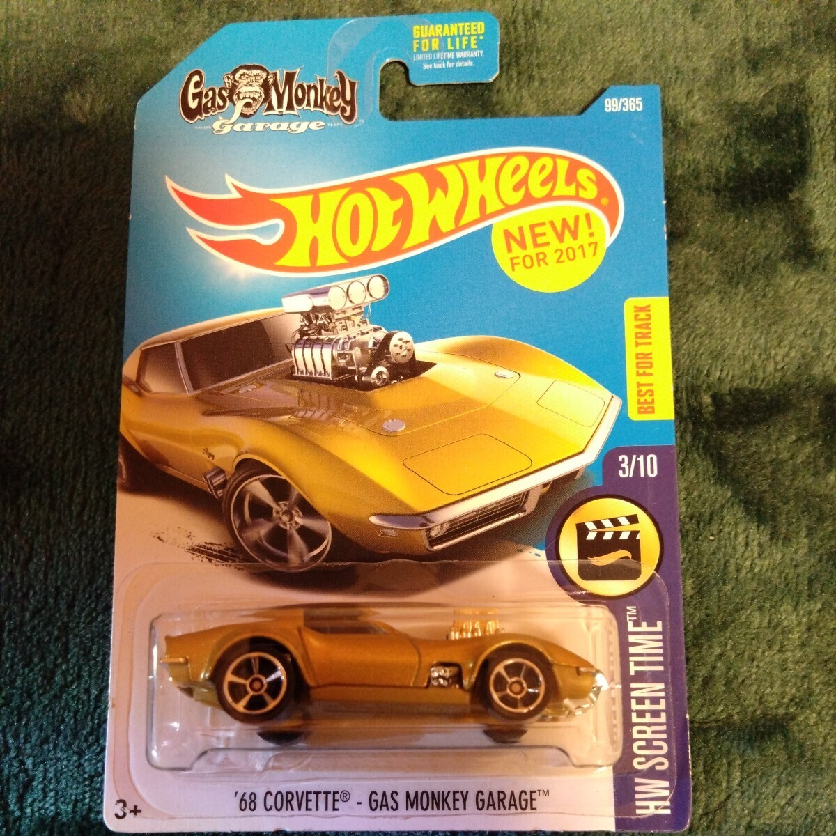 ホットウィール Hot Wheels ① '68 CORVETTE - GAS MONKEY GARAGE 3台セット_画像2