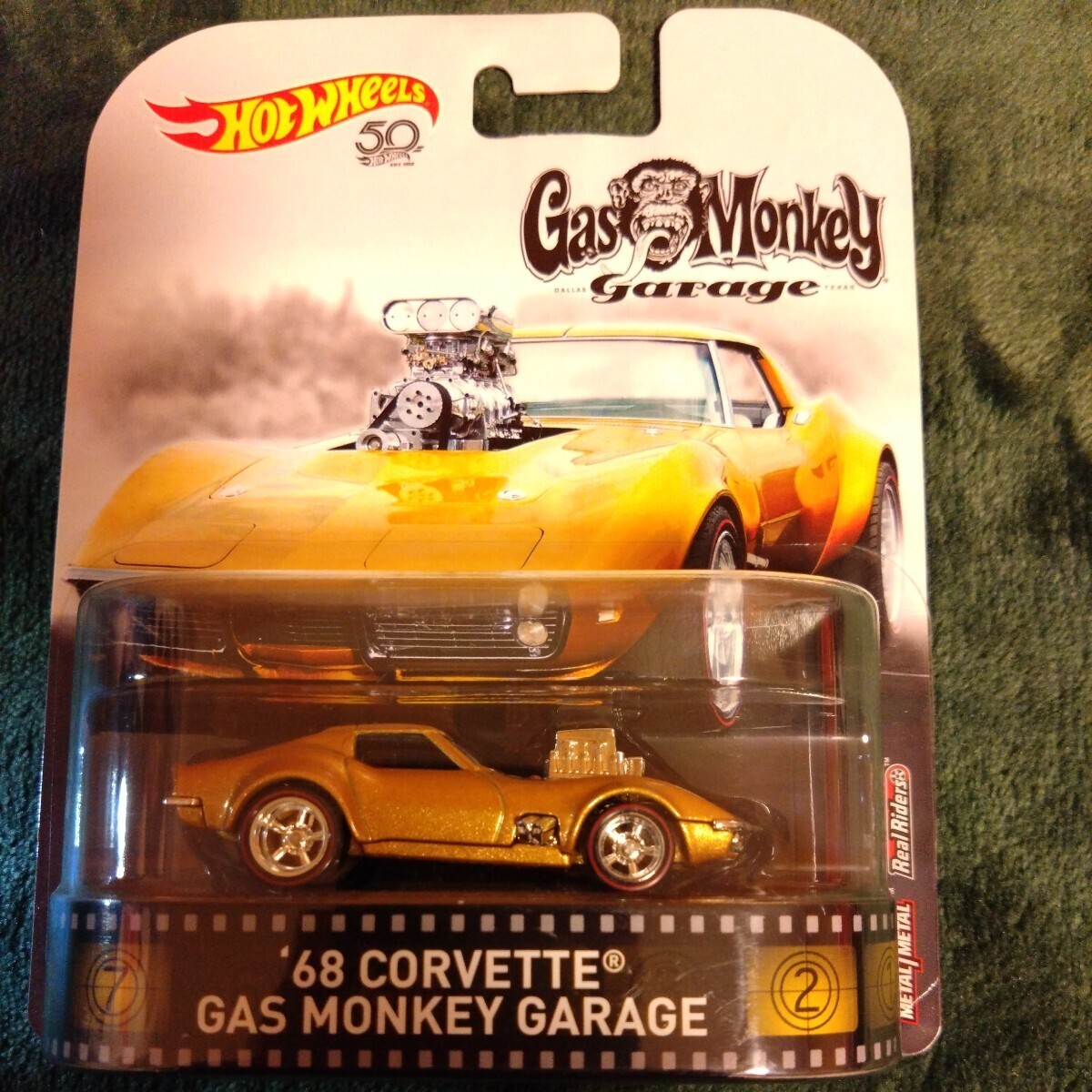 ホットウィール Hot Wheels ③ '68 CORVETTE - GAS MONKEY GARAGE_画像1