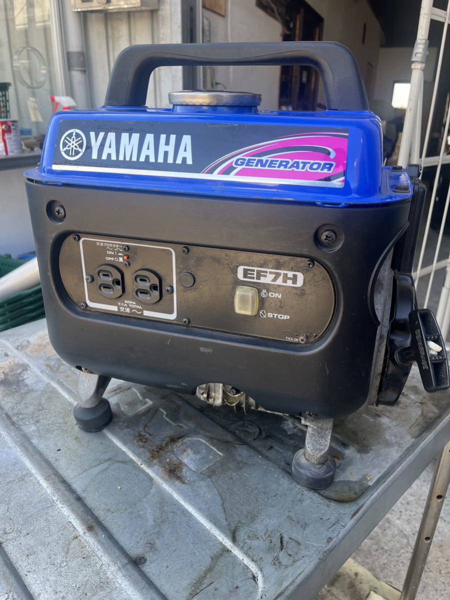 激安　ヤマハ EF7H ヤマハ発電機 エンジン発電機 YAMAHA _画像1