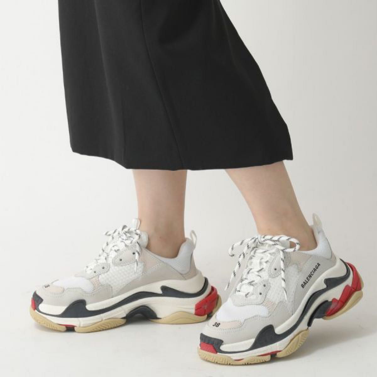 BALENCIAGA スニーカー 524037 TRIPLE S 26cm|Yahoo!フリマ(旧 BALENCIAGA スニーカー 524037 TRIPLE S 26cm|Yahoo!フリマ(旧