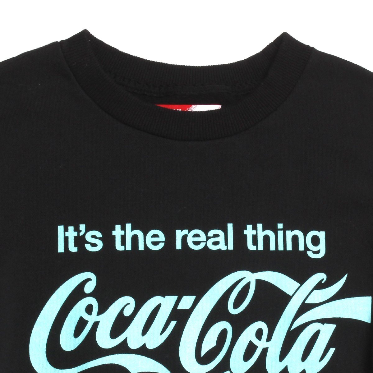 【タグ付き・新品・定価29,000円】FACETASM Coca-Cola SWEAT SHIRT size1 ブラック PIPPA-SW-U01 ファセッタズム スウェット_画像5