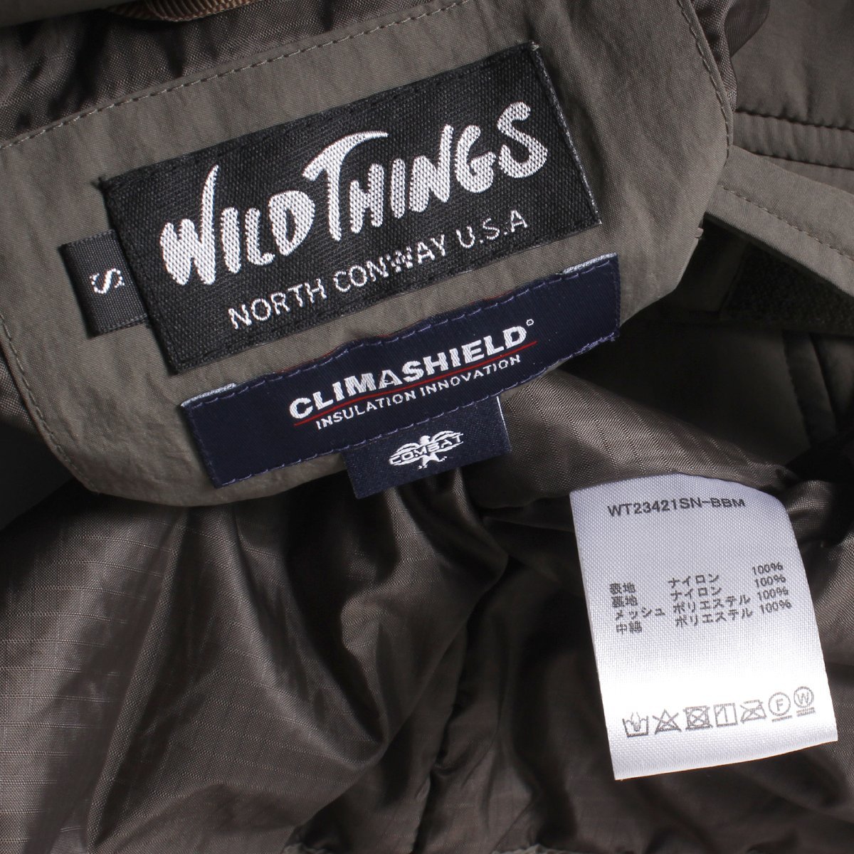 23FW[ tag attaching * new goods * regular price 53,900 jpy ]WILD THINGS × B:MING by BEAMS / special order MONSTER PARKA S OLIVE Monstar Parker Wild Things 