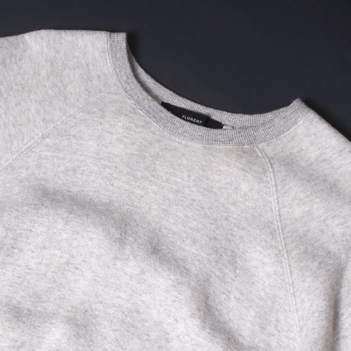 FLORENT RELAXED SWEATSHIRT TOPS size1 ライトグレー 2108F06001 フローレント リラックス スウェット_画像4