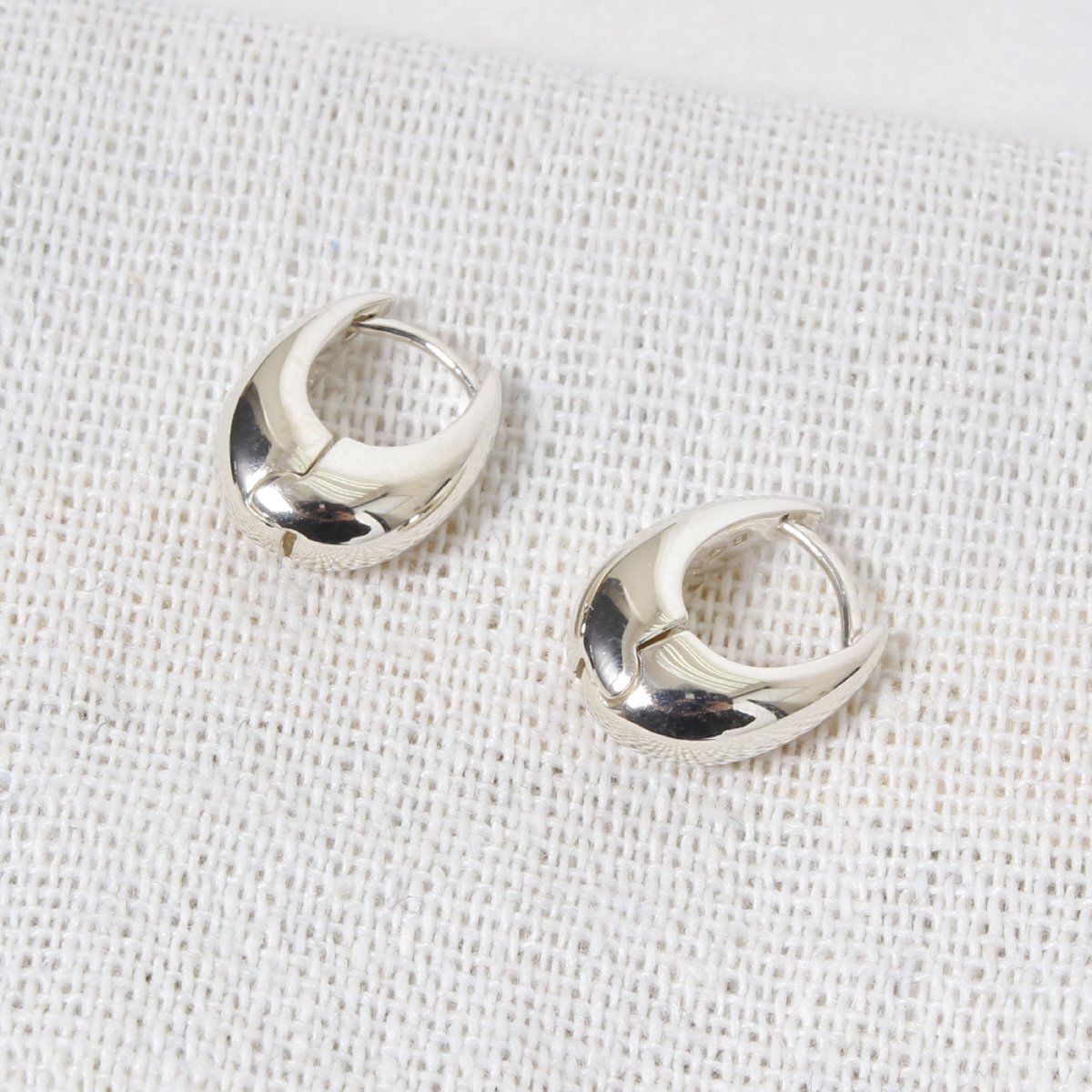 【タグ付・新品・定価23,100円】BONEE BABY NUTS HOOPS ピアス SILVER 121-301 ボーニーの画像2