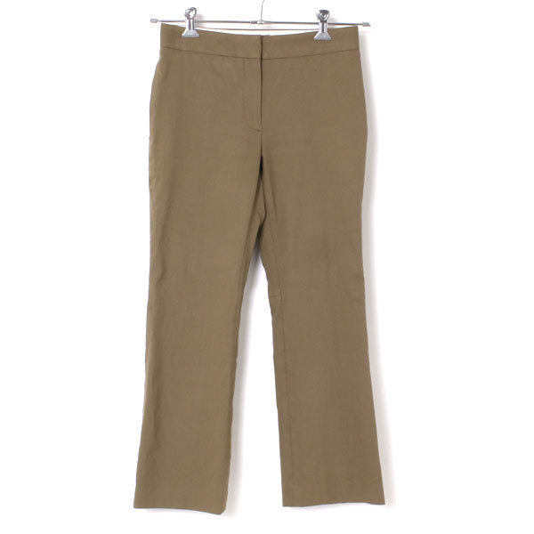 Theory Stretch Canvas Crop Pant J ストレッチ クロップド フレア パンツ 定価31,900円 size00 01-0106415 セオリー_画像2