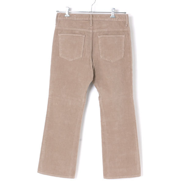 新品 upper hights THE JANE CORD 定価25,300円 size27 BEIGE 121647-BGE アッパーハイツ フレアパンツ ベージュ ★_画像4