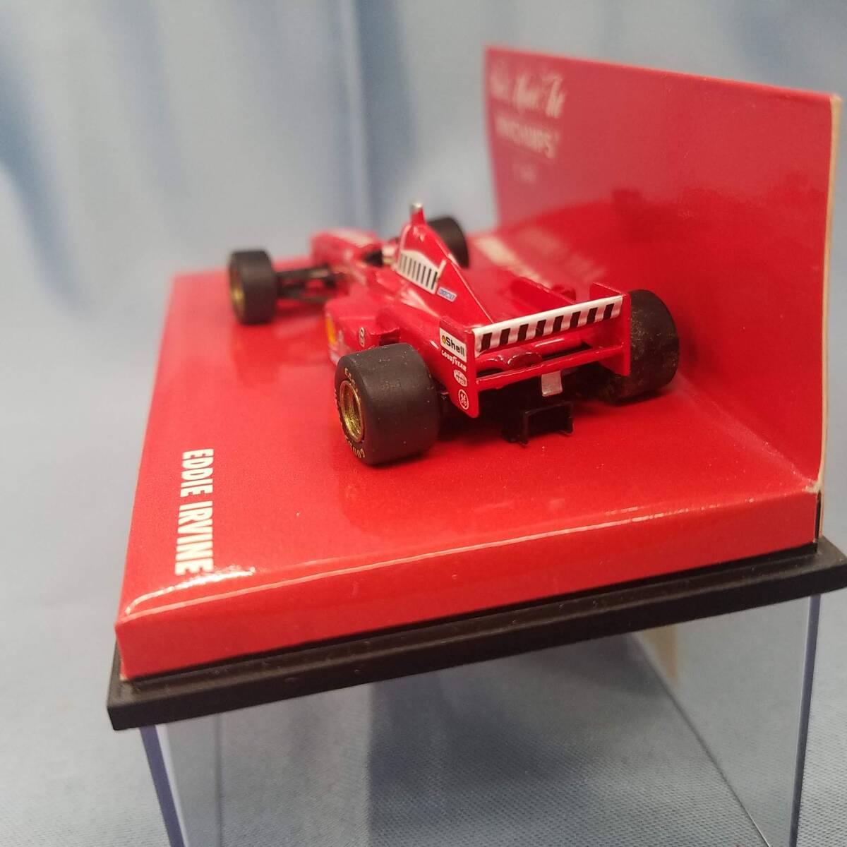 ミニチャンプス　MINICHAMPS　F1　フェラーリ　FERRARI　F310 B　エディ アーバイン　EDDIE IRVINE　1/64_画像4